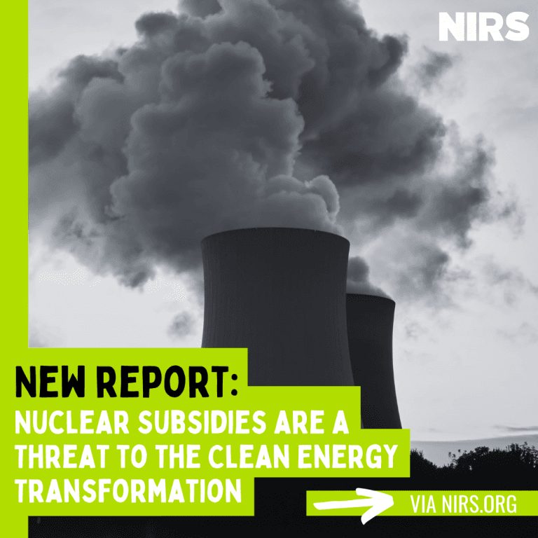 No Nuclear Industry Subsidies